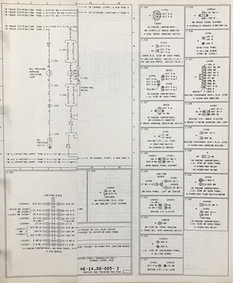 1985 Ford L-SERIE Truck Ausklappbar Wiring LTS-8000 Und LTS-9000 Elektrisch