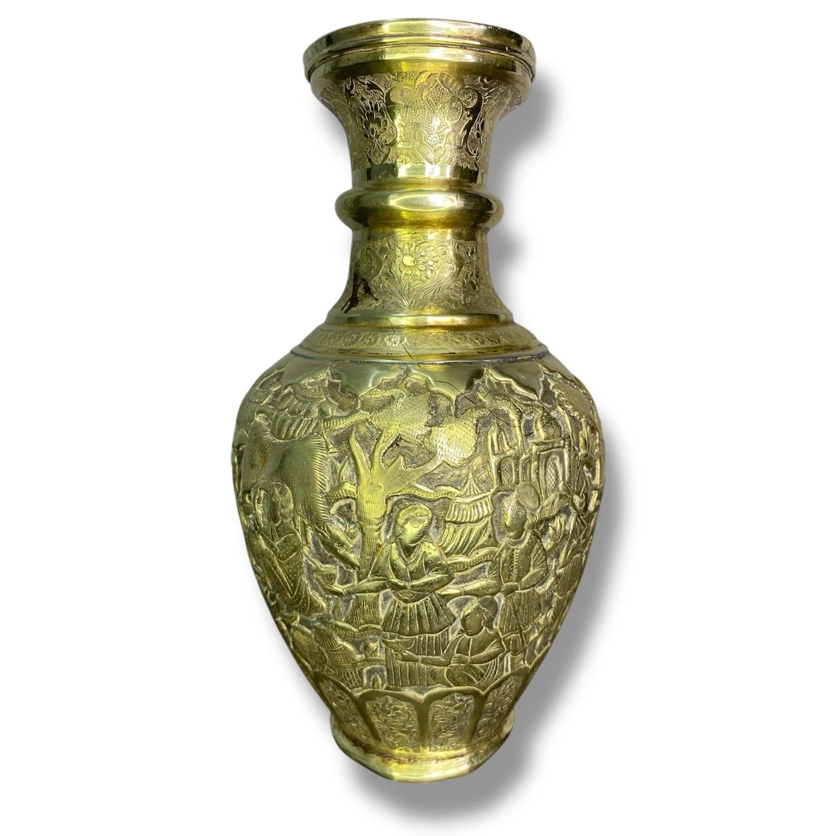 Brass Vintage Original Vase Indian Antiques for sale | eBay