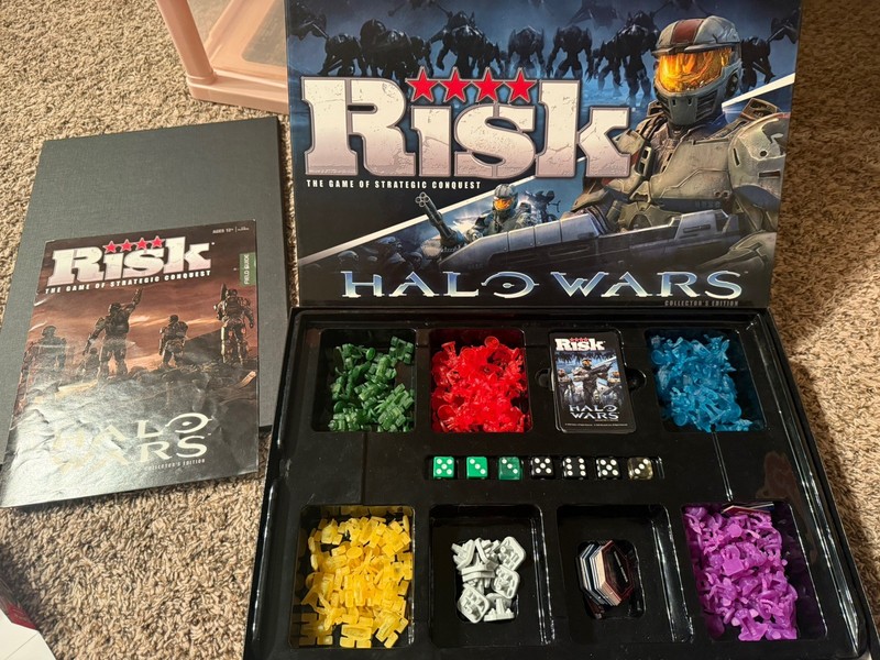 Risk Halo Wars Collector's Edition Board Game 2009