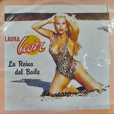 LAURA LEON LA REINA DEL BAILE DISCO LP VINY RARO 1995 BOLIVIA