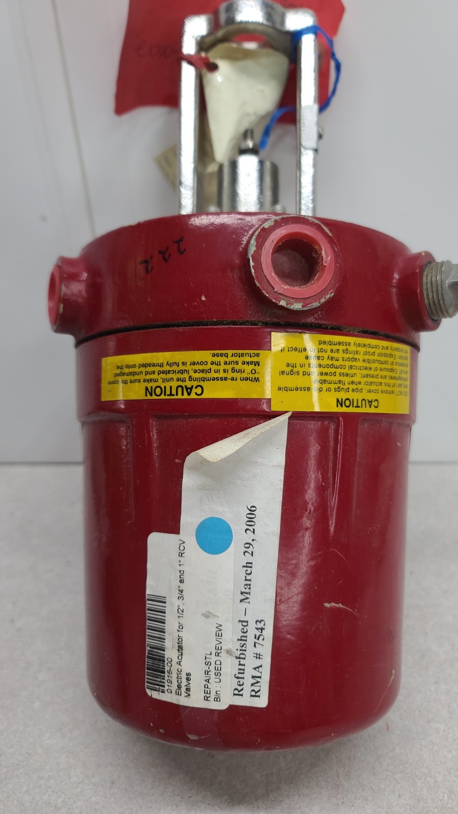Badger Meter 1002gcn36svoealn36 EVA-1 Xba-0 Research Control Valve Actuator