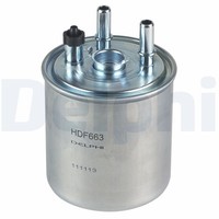 Delphi Kraftstofffilter HDF663 Mit Wassersensor Mit Schnellkupplung FüR Renault