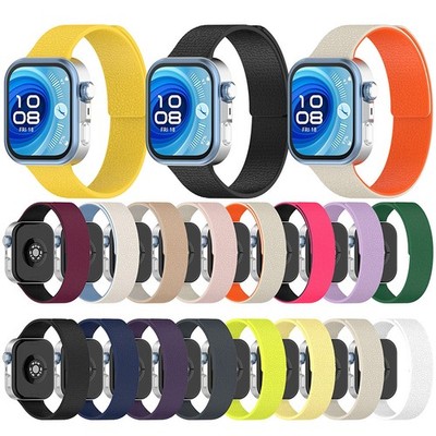 For Huawei Fit 4/4 Pro/3 24MM Silicone Magnetic Watch Strap Wristband Bracelet