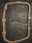 15” +2 Extender Vintage Gold Tone Double X Style Necklace, Unmarked — photo 1