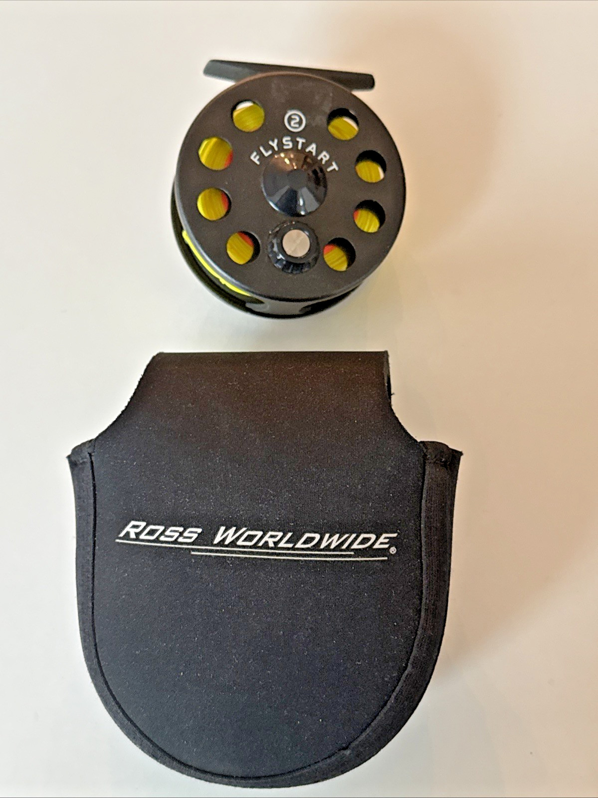 Ross Flystart #2 fly fishing reel Used with Reel Case