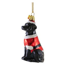 Kurt S. Adler Dog In Santa Suit Tree Ornament Christmas Best Friend