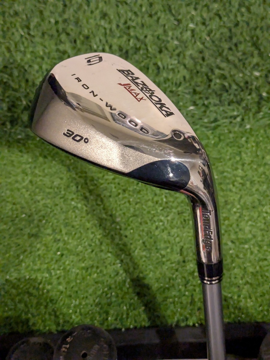 Club De Golf Tour Edge Bazooka JMAX Draw - Fer 6 Ironwood - Graphite Régulier - Gaucher - Poignée Neuve - 37,5 Pouces