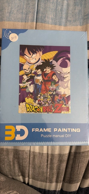 3D Frame Painting 3D Puzzle Manual DIY Dragon Ball Z Kuromi Spider-Man Pokémon