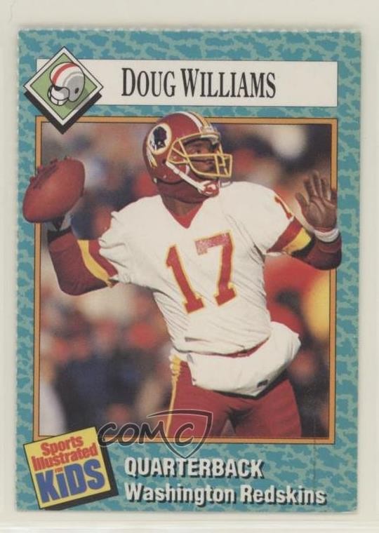 1989 Sports Illustrated for Kids Series 1 Doug Williams #7 0ad
