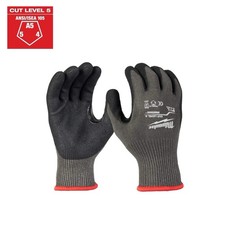Milwaukee Cut Level 5 Nitrile Dipped Gloves