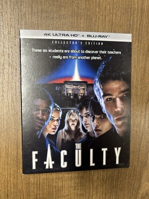 The Faculty - Collector's Edition - 4K Ultra HD & Blu Ray - With Slipcover!