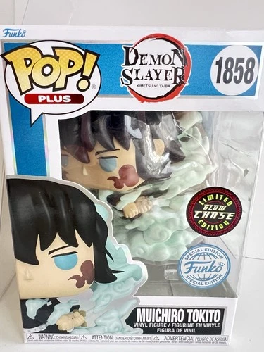 New Funko POP! Demon Slayer  Muichiro Tokito Glow Chase Limited Ed. Figure 1858