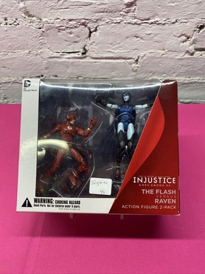 Injustice Gods Among Us DC Collectibles The Flash & Raven 2013 New
