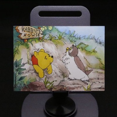 Pooh Bear Owl Disney 1/1 Hand Drawn Sketch Card By DongYu