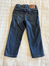 Levis boys 3T Blue denim jeans 502 regular taper