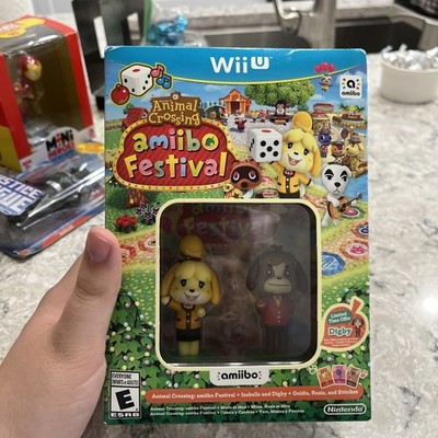 Animal Crossing: Amiibo Festival Bundle (Nintendo Wii U, 2015) No Game- Figures