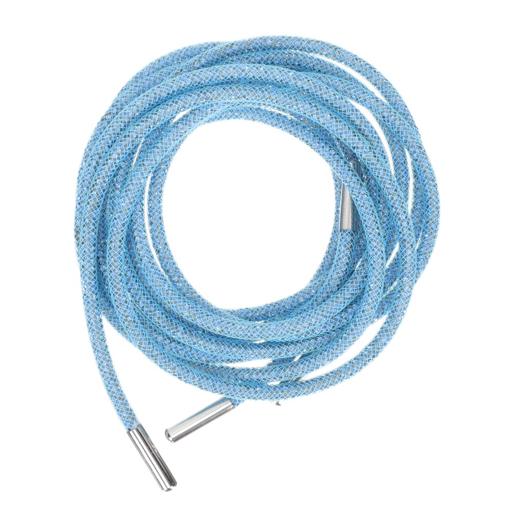 APL Cappuccio lacci scarpe strass corda cristallo glitter per scarpe rotonde Bling