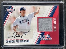 Pilkington, Konnor - 2018 USA Baseball - Autograph/Swatch - 274/299