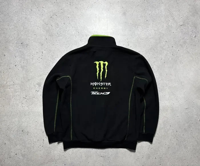 Monster Energy TECH3 ジャケット XLサイズ Monster Energy Full Zip Fleece Jacket Tech 3 Black Size L | eBay
