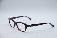NEW VERA WANG V338 RS HAVANA ROSE PURPLE AUTHENTIC FRAMES EYEGLASSES 51-17