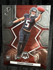 2022 Panini Mosaic NFL Debut Drake London Rookie Card No. 275 Atlanta Falcons Fo