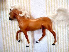 Vintage 1992 Marchon Grand Champion Stallion Horse Tan w/ White Hair