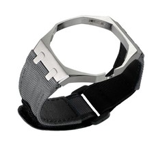 Stainless Steel Case Nylon Band Mod Kit for Swatch Royal Pop Watch Wrist Strap