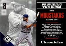 2017 Panini Chronicles #48 Mike Moustakas - BB