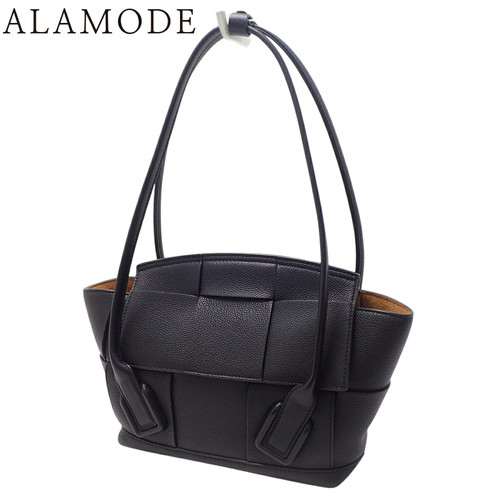 Bottega Veneta Maxi Intrecciato Mini The Arco Handbag Shoulder Tote Bag Leather