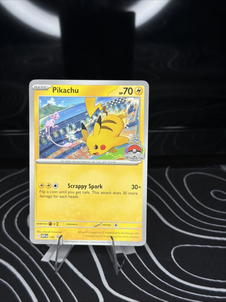 Pikachu 190 Sv: Scarlet & Violet Promo Cards for sale | eBay