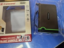 Transcend 1TB StoreJet 25M3. External 2.5 inch Hard Drive. PC or Mac