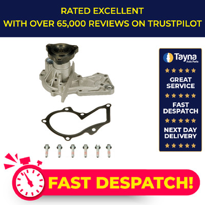 Water Pump fits FORD GRAND C-MAX 1.5 15 to 19 Coolant Gates 1801313 1935496 New