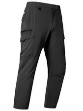 Men's Cargo Hiking Pants Lightweight Quick Dry Outdoor Fishing Travel Active ...