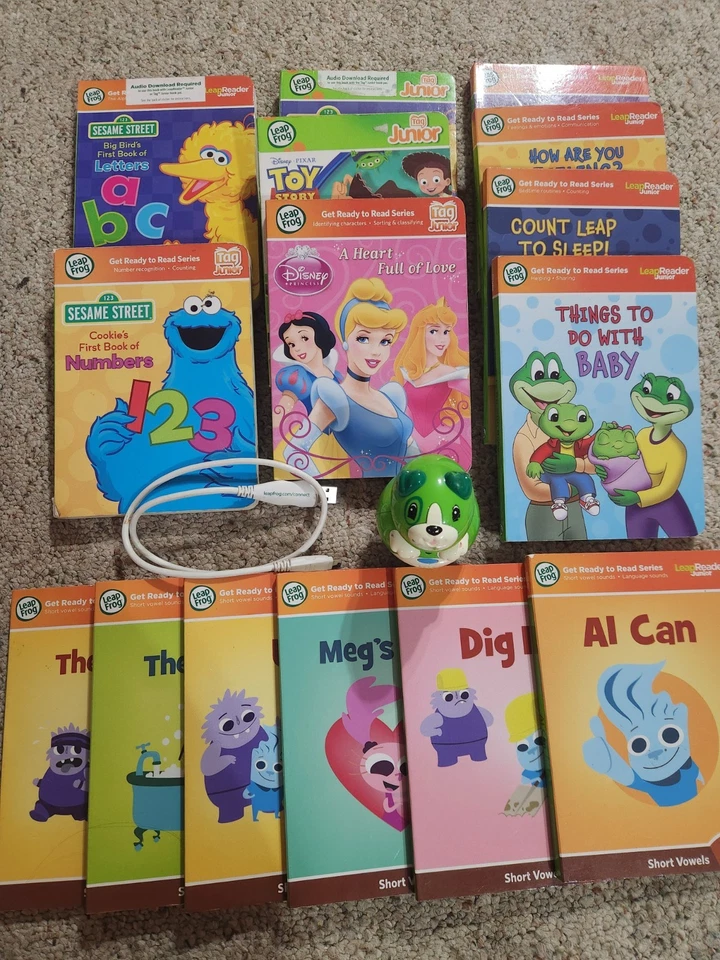 LeapFrog LeapReader Tag Junior Green Scout And Books - Image 2 of 3