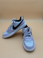 Nike Court Borough Low 2 GS 'Photon Dust Off Noir' BQ5448-005 Kids Shoes size 7Y