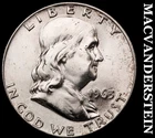 1963-D Silver Franklin Half Dollar - Ch Gem Brilliant Unc+++  Lustrous  #i1864