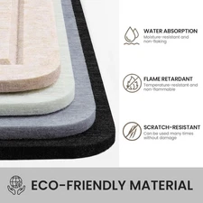 Large Bulletin Board, 35 X 17 Inches Felt Cork Board with 40 Pushpins, Foldable