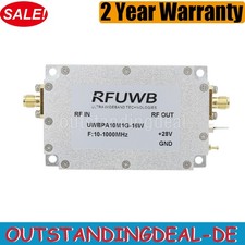 RFUWB UWBPA10M1G-16W 10-1000MHz Broadband RF Power Amplifier 16W UWB ot34