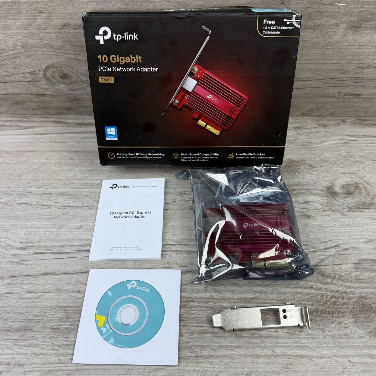 TP-LINK TX401 Network Adapter - Red for sale online | eBay