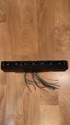 OEM BMW E46 M3 Convertible Center Console Switch Unit SZM - Sport, Heated Seats