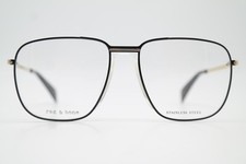 Brille rag + bone RNB7007 Schwarz Gold Oval B...