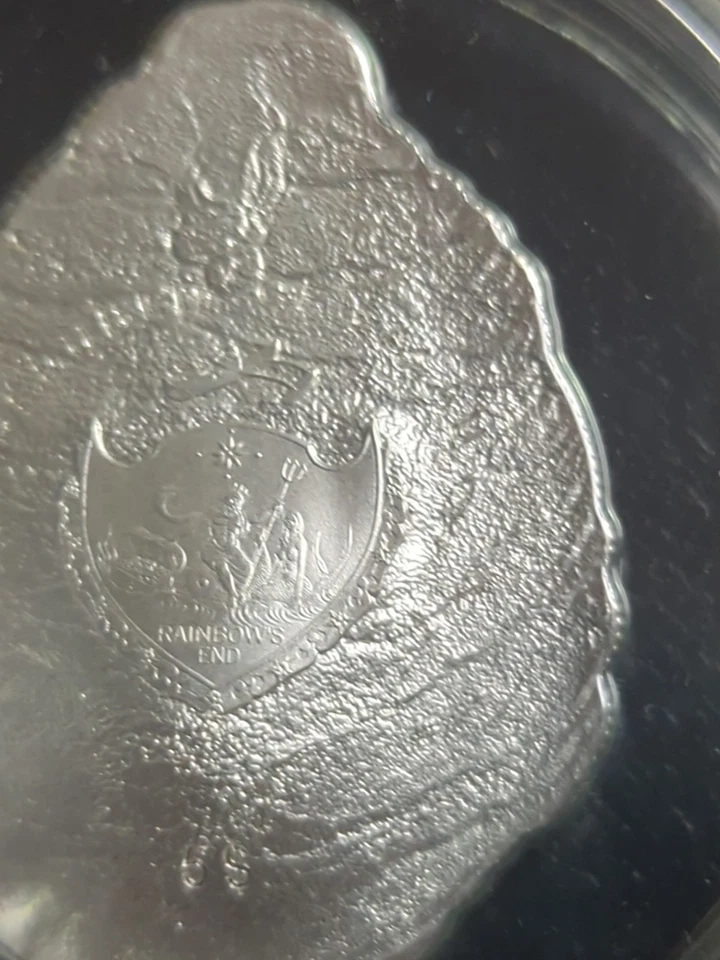 2011 Oyster And Pearl $5 Silver Republic Of Palau Coin W/Box & COA RARE - Image 4 of 4