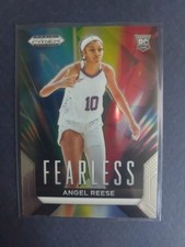 2024 Prizm Draft Picks Fearless Angel Reese #21 Rookie