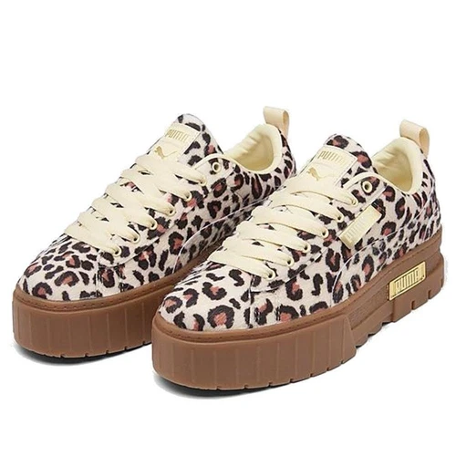 Scarpe sneakers Puma donna Mayze leopardate plateau casual taglia:7 5
