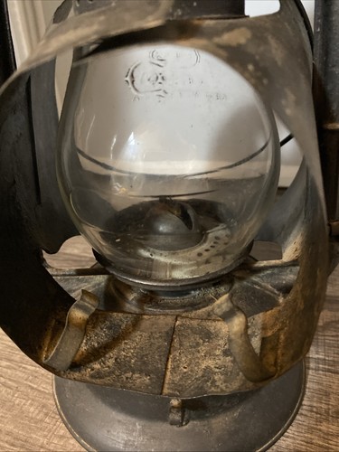 Lampada vintage Dietz Ideal Ispettore New York, USA Vesta Globe - Foto 15 di 17