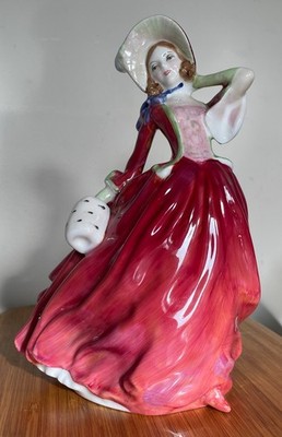 ROYAL DOULTON Figur HN 1934 - Autumn Breezes by Leslie Harradine - 7,5''