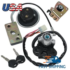 Ignition Key Switch Lock Set Front FOR Suzuki GZ250 1999-2011 GZ125 1998-2003