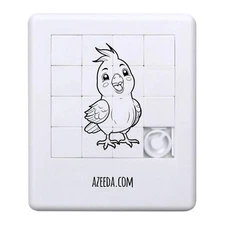 'Cockatiel Singing' Sliding Puzzle (PZ00028461)