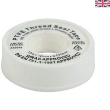 12m PTFE Tape - 100% Virgin Material & Chemical Resistant Thread Sealant