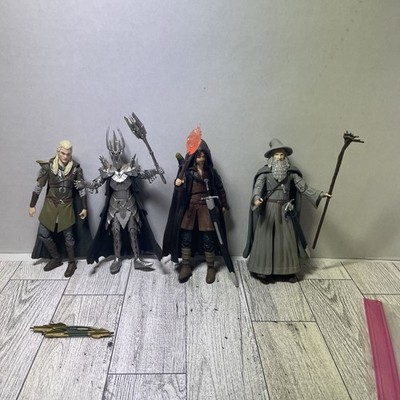 The Lord Of The Rings Sauron BST AXN Loyal Subjects Lot Legolaa Gandalf Aragorn